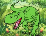 Tiranosaurio Rex enfadado