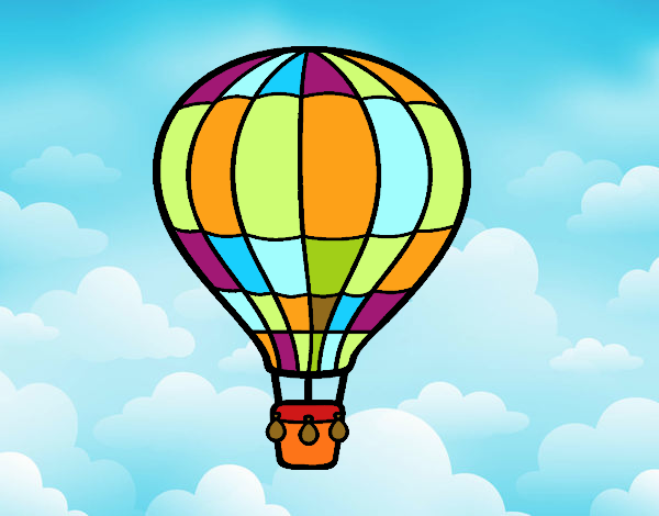 Un globo aerostático