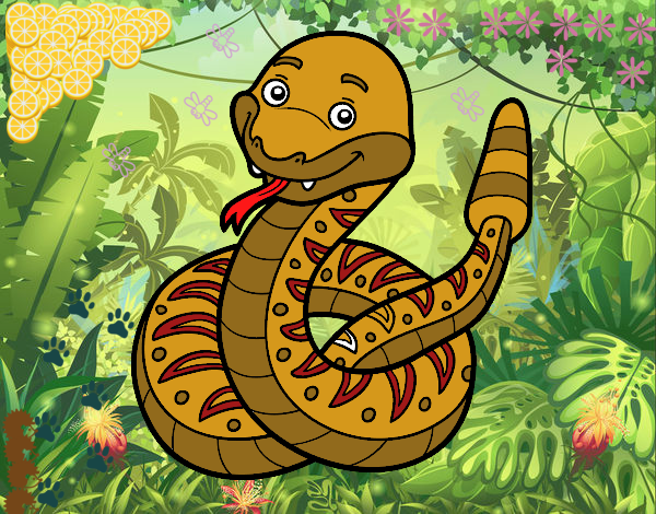 serpiente de cascabel