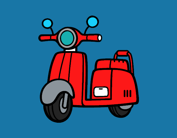 Una vespa