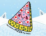 You have a pizza my heart