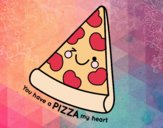 You have a pizza my heart