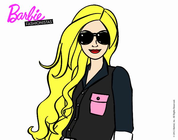 Barbie con gafas de sol