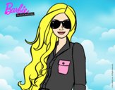 Barbie con gafas de sol