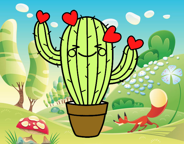 Cactus corazón