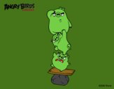 Cerdos verdes de Angry Birds