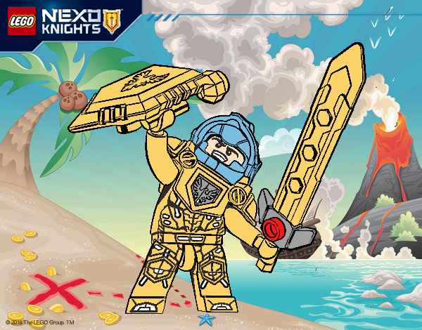 Clay lider de los Nexo Knights