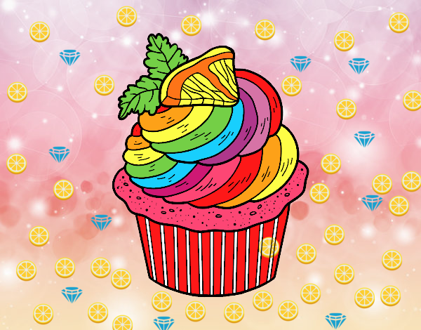 Cupcake de limón