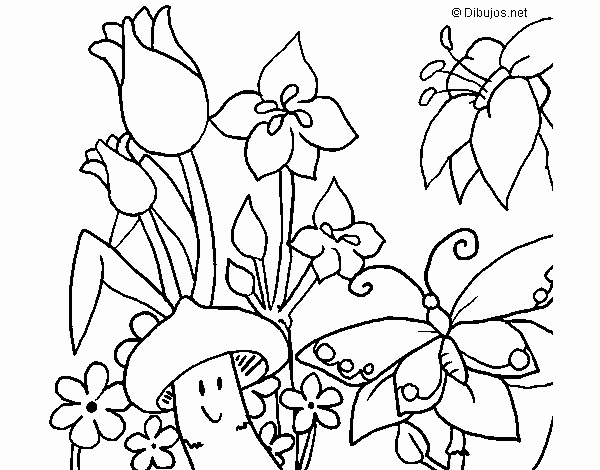 Dibujo de flora y fauna pintado por en  el día 01-07-21 a las  19:15:26. Imprime, pinta o colorea tus propios dibujos!