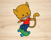 Gato skater