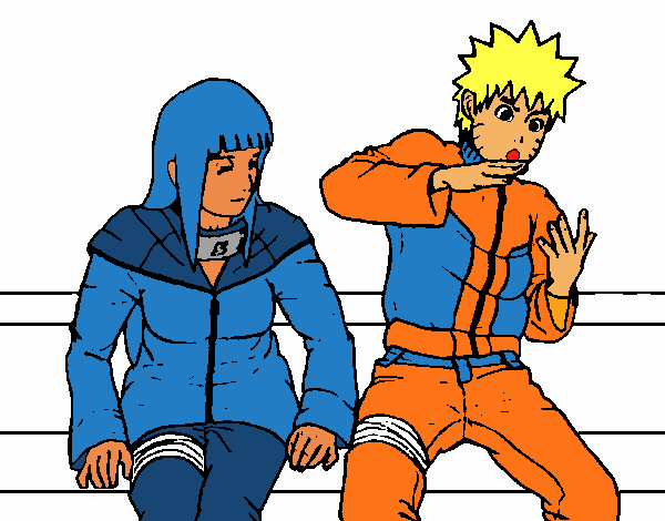 Hinata y Naruto