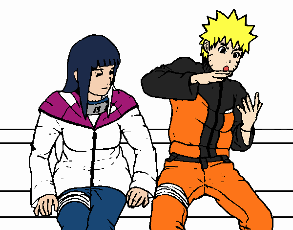 Hinata y Naruto