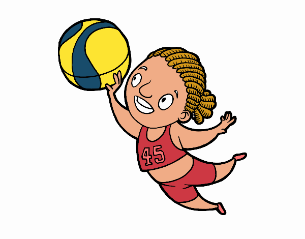 Jugadora de voleibol