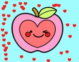 Manzana corazón