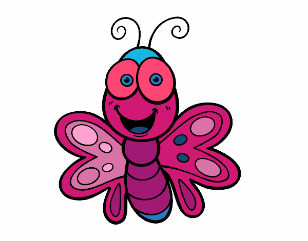 Mariposa sonriente