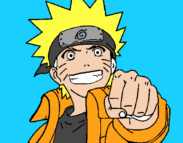 Naruto alegre