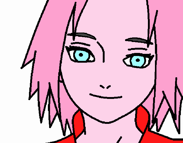 Sakura Haruno red