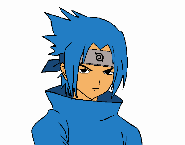 Sasuke enfadado