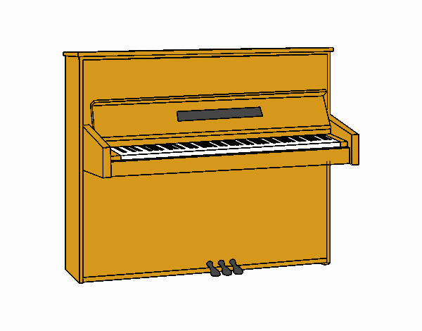 Un piano de pared