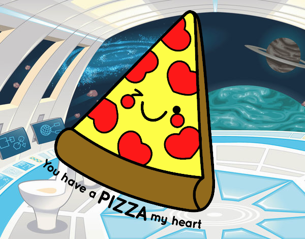 You have a pizza my heart