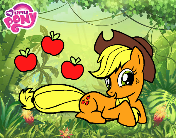 Applejack y sus manzanas