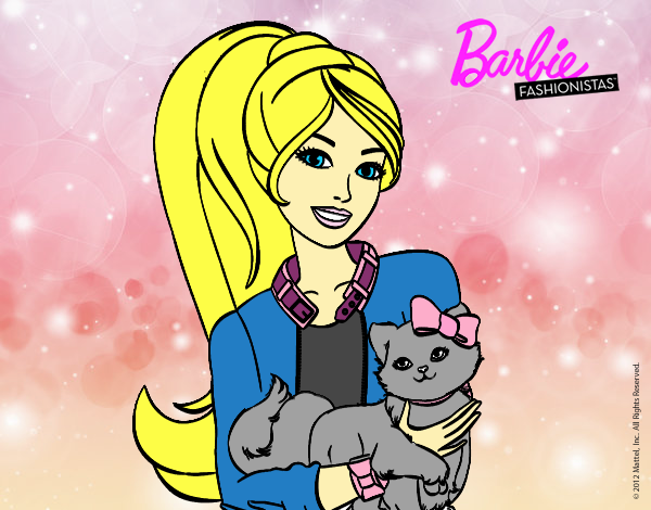 barbie y su gatita