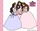 Barbie y sus amigas princesas