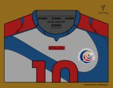 Camiseta del mundial de fútbol 2014 de Costa Rica