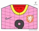 Camiseta del mundial de fútbol 2014 de Holanda