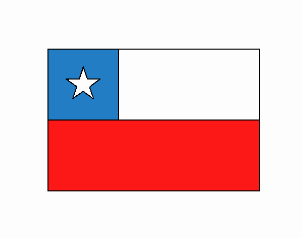 La super Bandera de un gran país, Chile!!