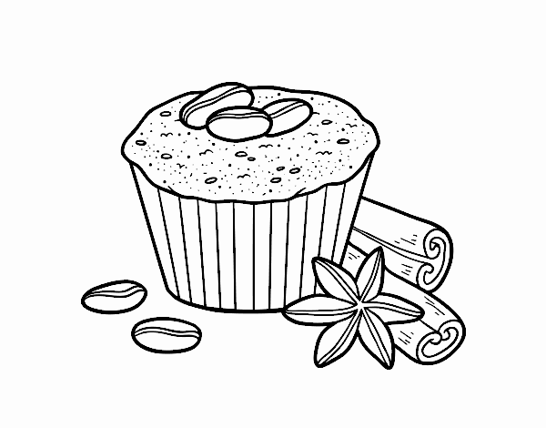 Cupcake de café