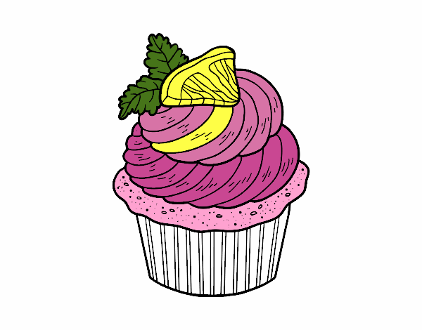 Cupcake de limón