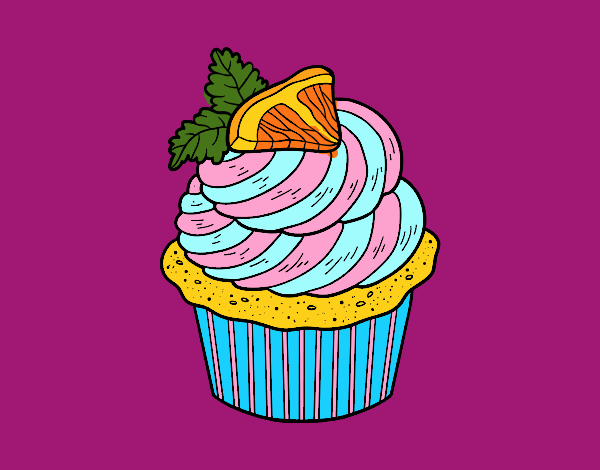 Cupcake de limón