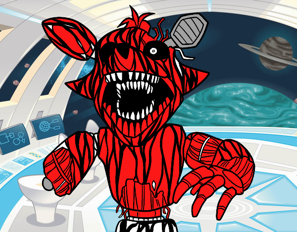 Foxy terrorífico de Five Nights at Freddy's