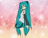 Hatsune Miku vocaloid