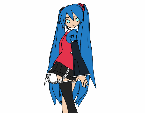 Hatsune Miku vocaloid