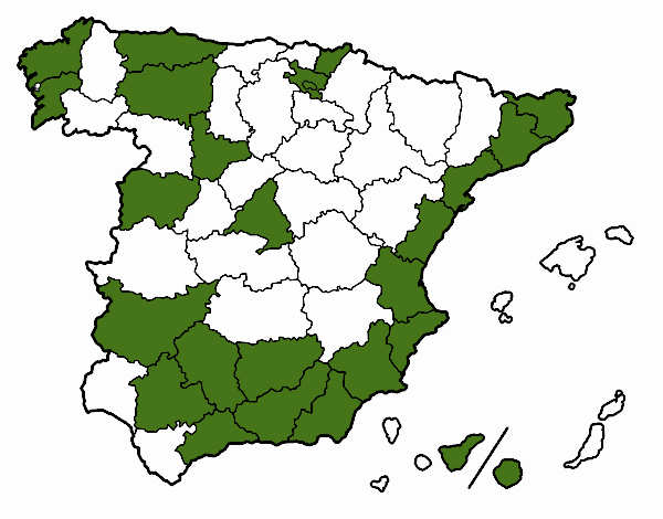 Las provincias de España