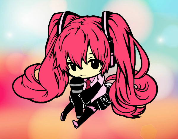 Miku Chibi vocaloid