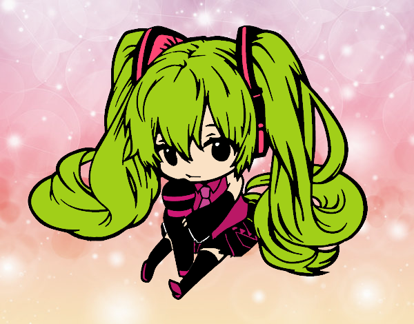 Miku Chibi vocaloid