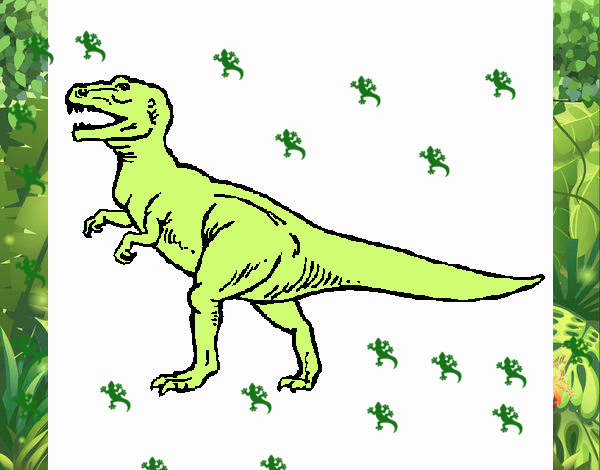 tiranosaurio     rex