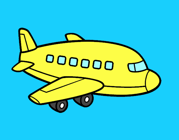 Un avión de pasajeros