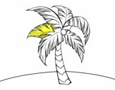 Una palmera