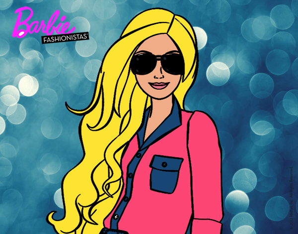 Barbie con gafas de sol