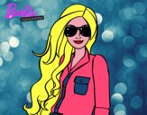 Barbie con gafas de sol