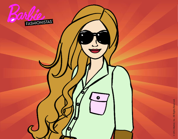 Barbie con gafas de sol