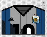 Camiseta del mundial de fútbol 2014 de Argentina