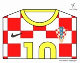 Camiseta del mundial de fútbol 2014 de Croacia