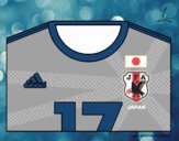 Camiseta del mundial de fútbol 2014 de Japón