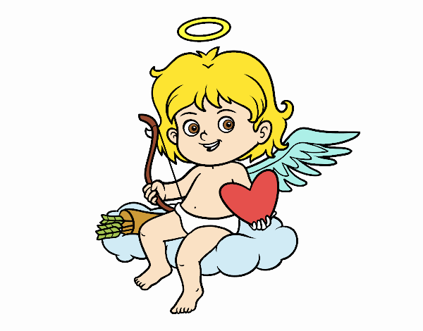 Cupido en una nube