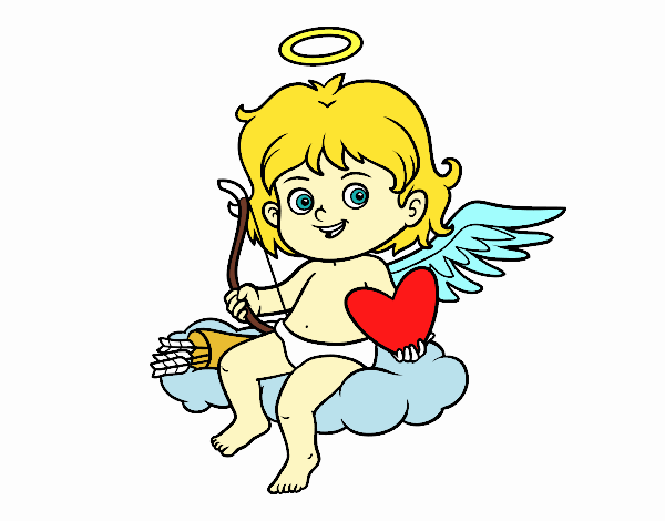 Cupido en una nube